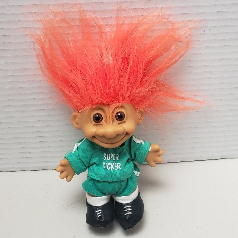 Vintage Troll Soccer Player